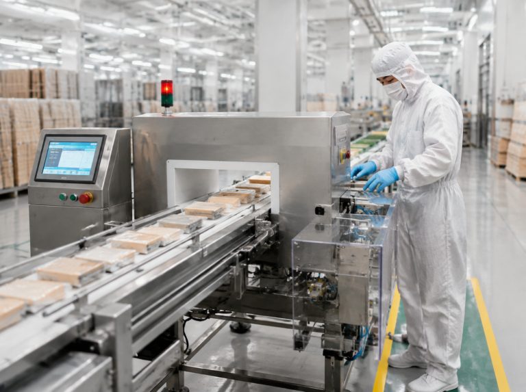 揭西县食品输送式金属异物检测机